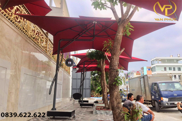 5+ Chỗ bán dù che quán cafe Đà Lạt uy tín nhất tại xưởng2023