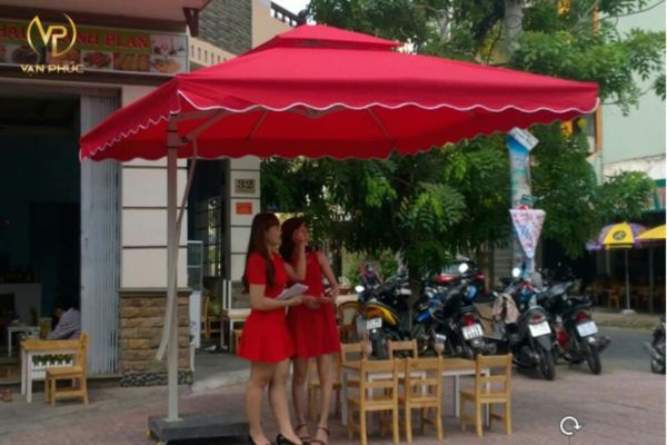 Một số mẫu dù che quán cafe tại Cai Lậy, Tiền Giang