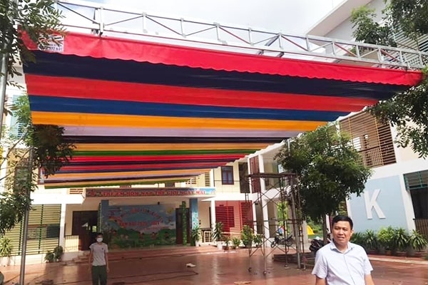 Xưởng may bạt mái kéo tại Tây Ninh
