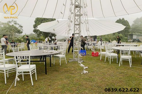 Một số mẫu bạt rạp sự kiện, bạt rạp cưới tại Hậu Giang
