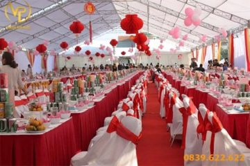 Xưởng may bạt rạp cưới tại Tiền Giang bền đẹp, giá tốt